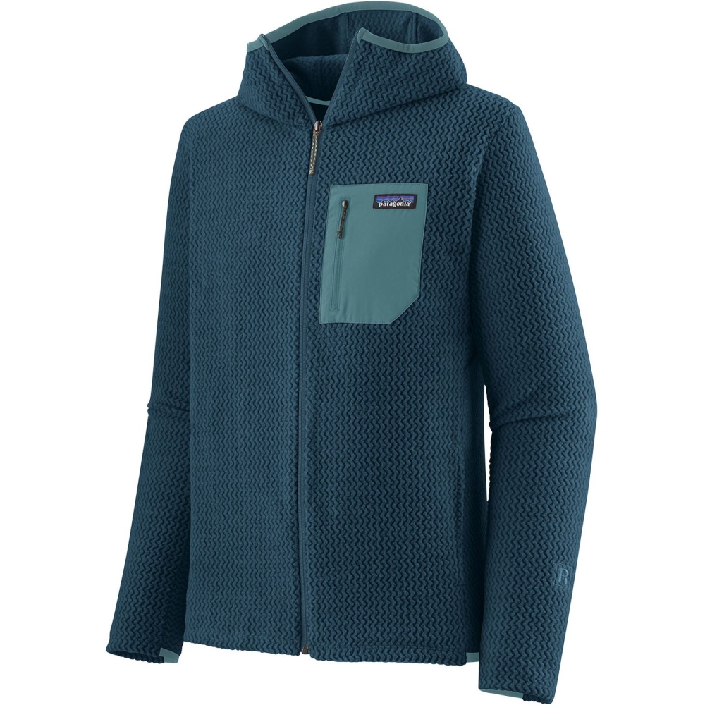 Patagonia R1 Air Full-Zip Hoody Tidal Teal 40255-TDT fleeces en truien online bestellen bij Kathmandu Outdoor & Travel