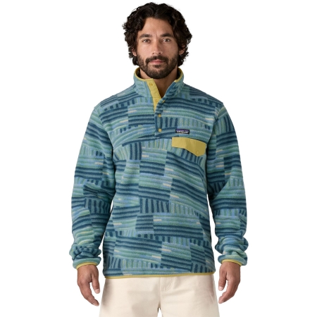 Patagonia  LW Synch Snap-T P/O Quilty Fitz: Wetland Blue 