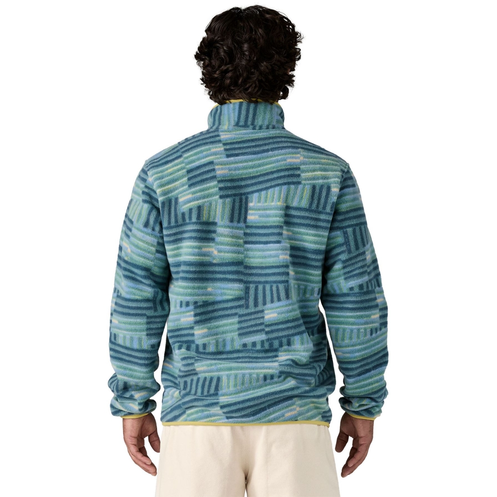 Patagonia LW Synch Snap-T P/O Quilty Fitz: Wetland Blue 25551-QFWE fleeces en truien online bestellen bij Kathmandu Outdoor & Travel