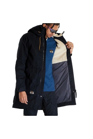 Lundhags Knak Pile Parka Black 1117111-900 jassen online bestellen bij Kathmandu Outdoor & Travel