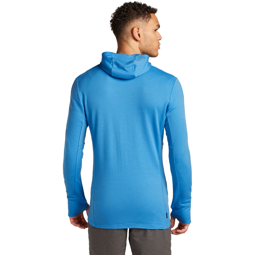 Icebreaker Mer 260 QuantuIV LS Zip Hoodie Actic IBBA56W2-0A01 fleeces en truien online bestellen bij Kathmandu Outdoor & Travel