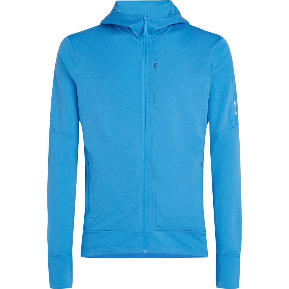 Icebreaker Mer 260 QuantuIV LS Zip Hoodie Actic IBBA56W2-0A01 fleeces en truien online bestellen bij Kathmandu Outdoor & Travel