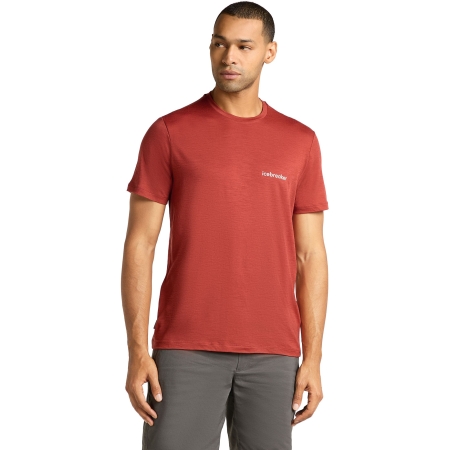 Icebreaker  Mer 150 Tech Lite SS Tee IB Wordmark  Jasper 