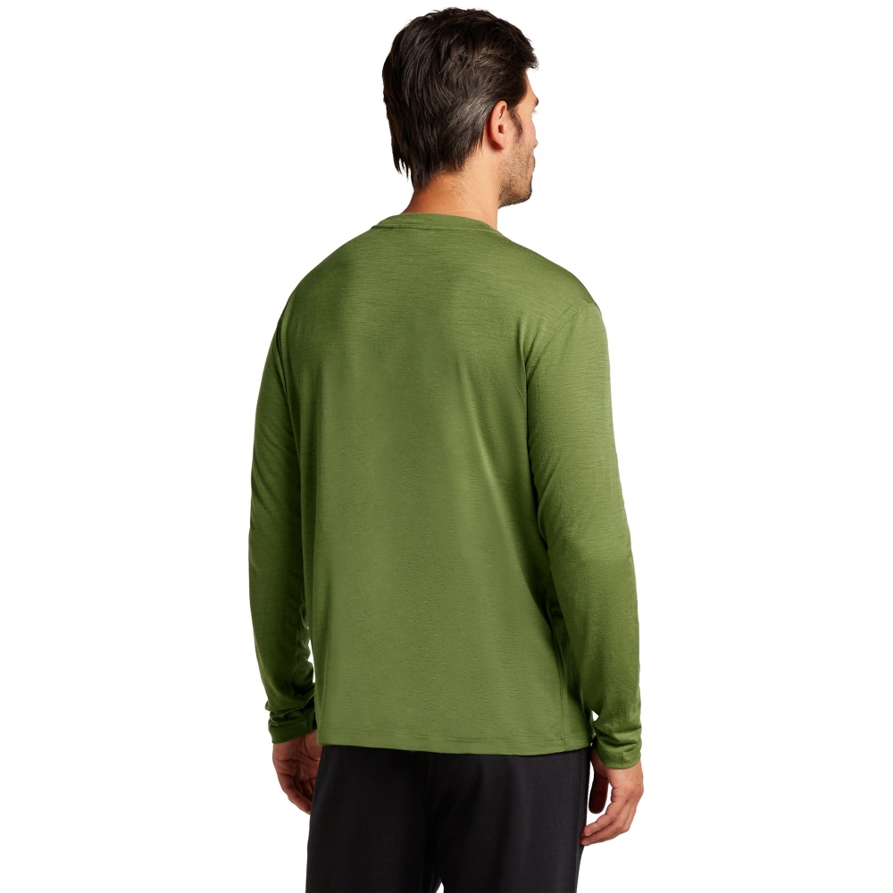 Icebreaker Mer Tech Lite III LS Relaxed Pocket Tee Sphagnum IB0A56WG-0BD1 shirts en tops online bestellen bij Kathmandu Outdoor & Travel