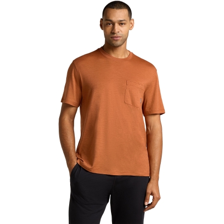 Icebreaker  Mer Tech Lite III SS Relaxed Pocket Tee Dusty Clay 