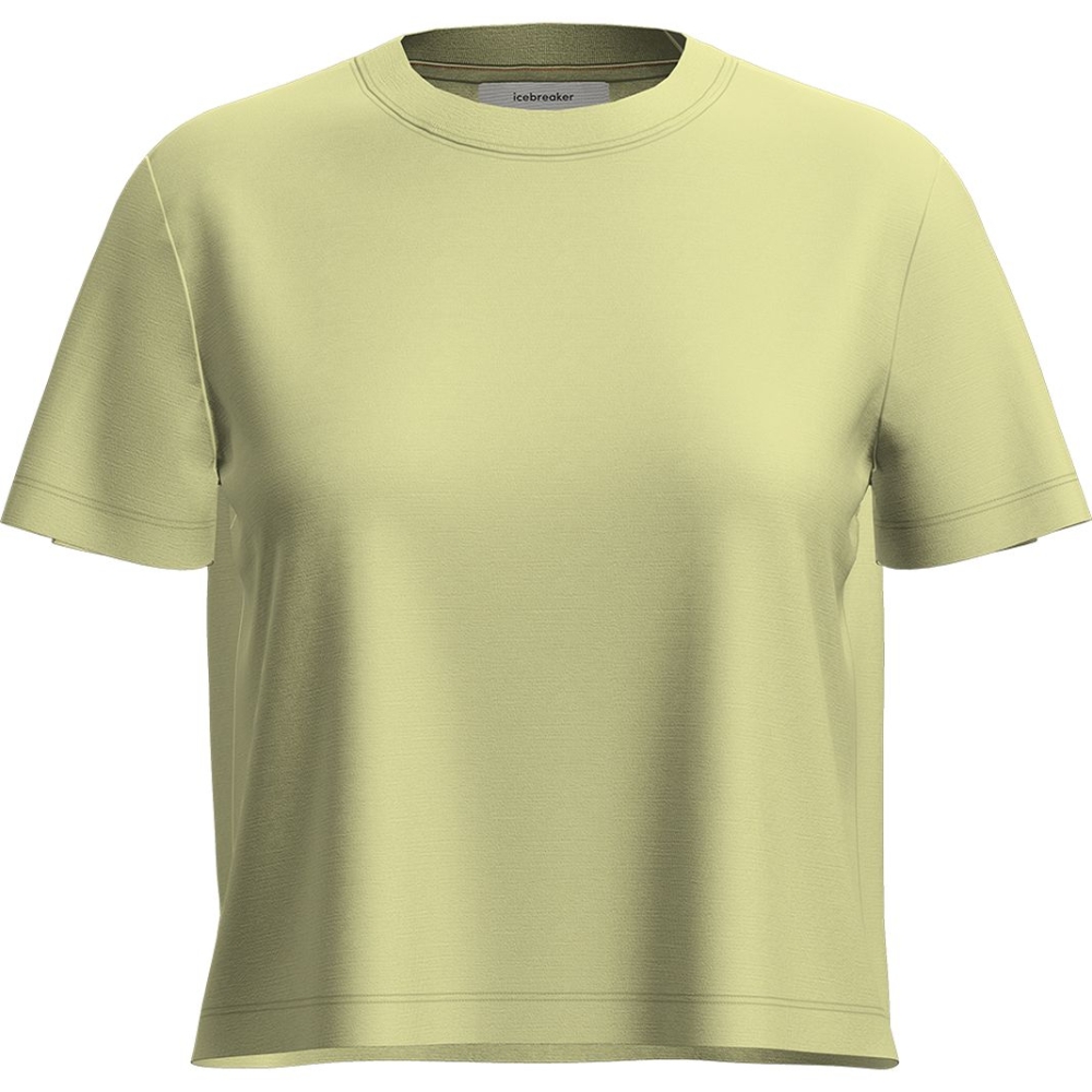 Icebreaker Mer 150 Tech Lite III SS Crop Tee Women's Citrine IB0A56Y2-0AB1 shirts en tops online bestellen bij Kathmandu Outdoor & Travel