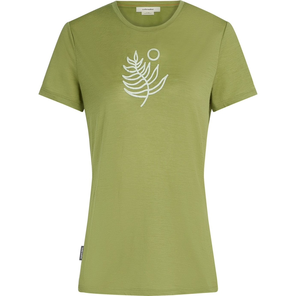 Icebreaker Mer 150 Tech Lite SS Tee Fresh Fern Women's Olive IB0A576P-0AA1 shirts en tops online bestellen bij Kathmandu Outdoor & Travel