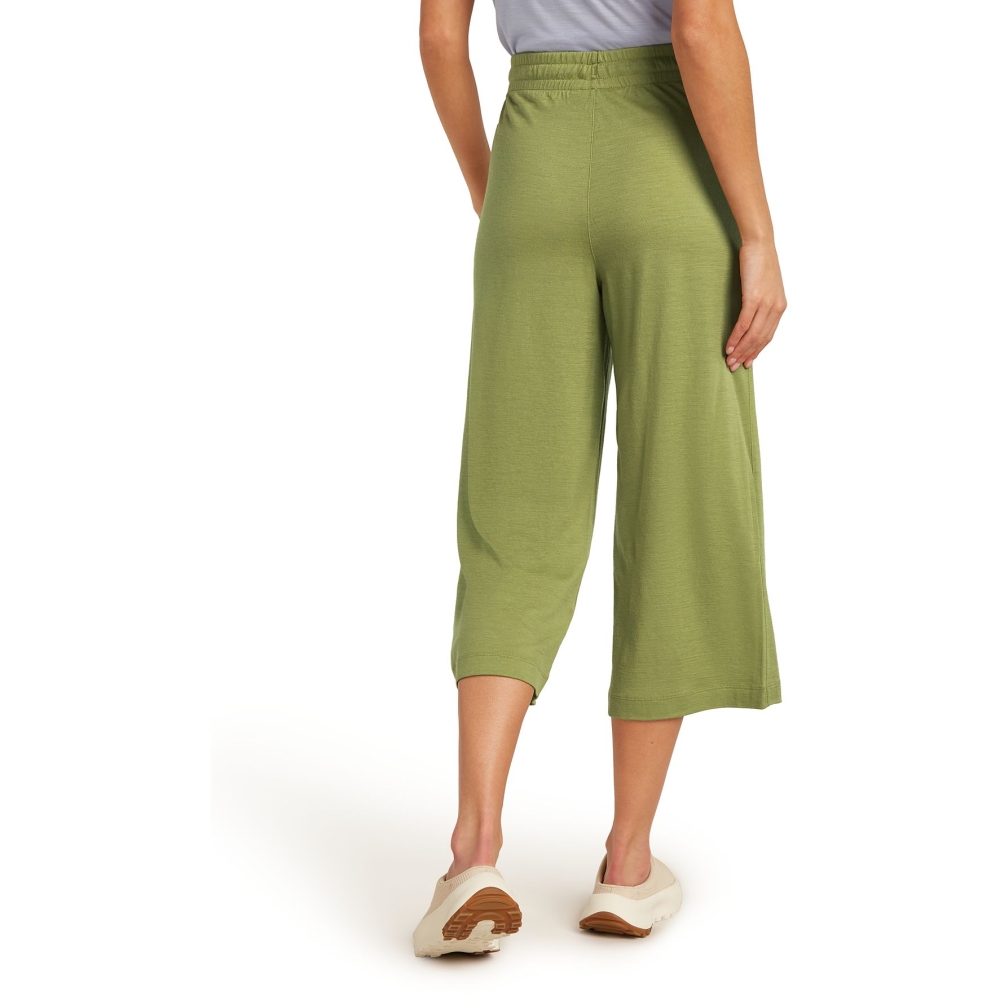 Icebreaker Granary Culottes Women's Olive IB0A56OP-0AA1 broeken online bestellen bij Kathmandu Outdoor & Travel