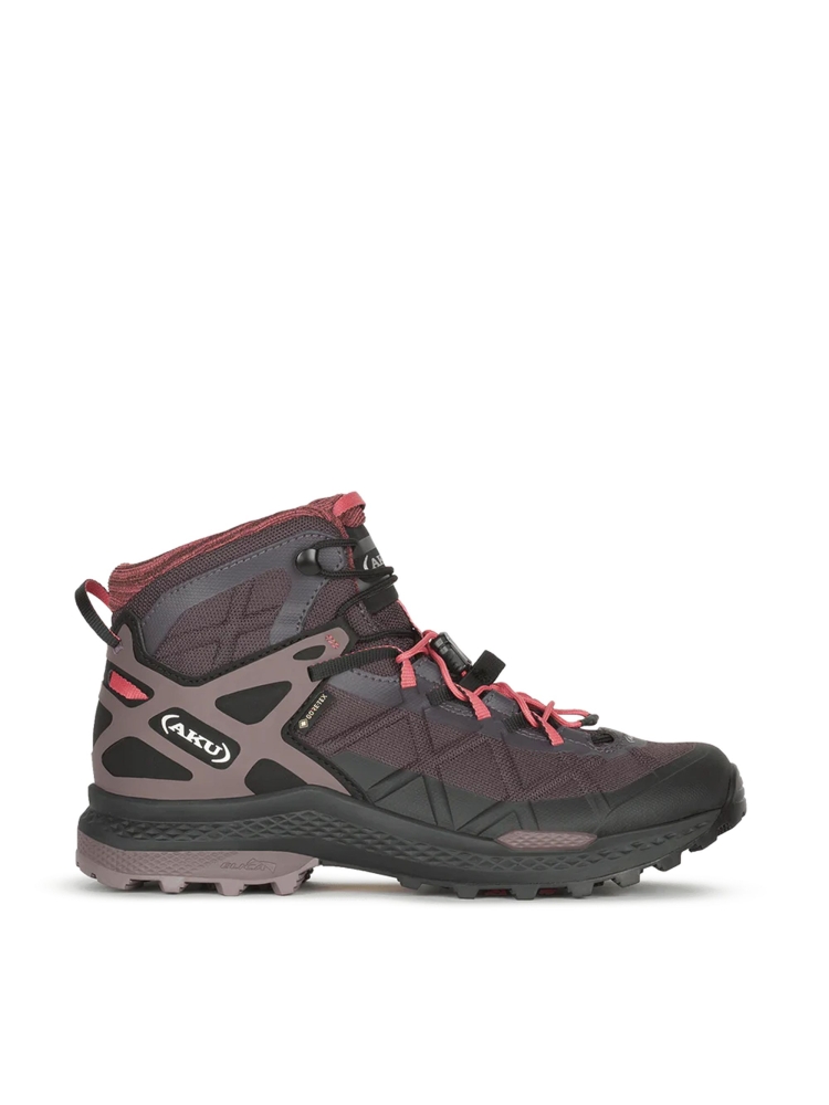 AKU Rocket Mid Gtx Women Deep violet coral 711-566 wandelschoenen dames online bestellen bij Kathmandu Outdoor & Travel