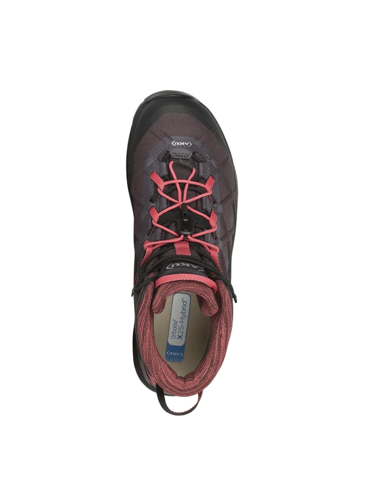 AKU Rocket Mid Gtx Women Deep violet coral 711-566 wandelschoenen dames online bestellen bij Kathmandu Outdoor & Travel