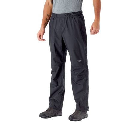 Rab  Downpour Eco Pants FZ Long Black