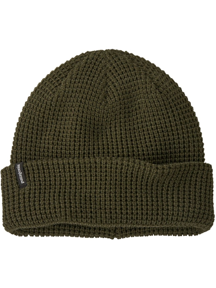 Patagonia Snowdrifter Beanie Pine Needle Green 33385-PNGR kleding accessoires online bestellen bij Kathmandu Outdoor & Travel