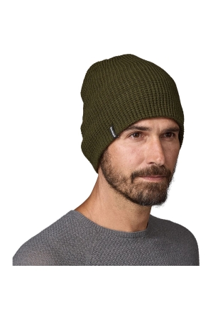 Patagonia Snowdrifter Beanie Pine Needle Green 33385-PNGR kleding accessoires online bestellen bij Kathmandu Outdoor & Travel