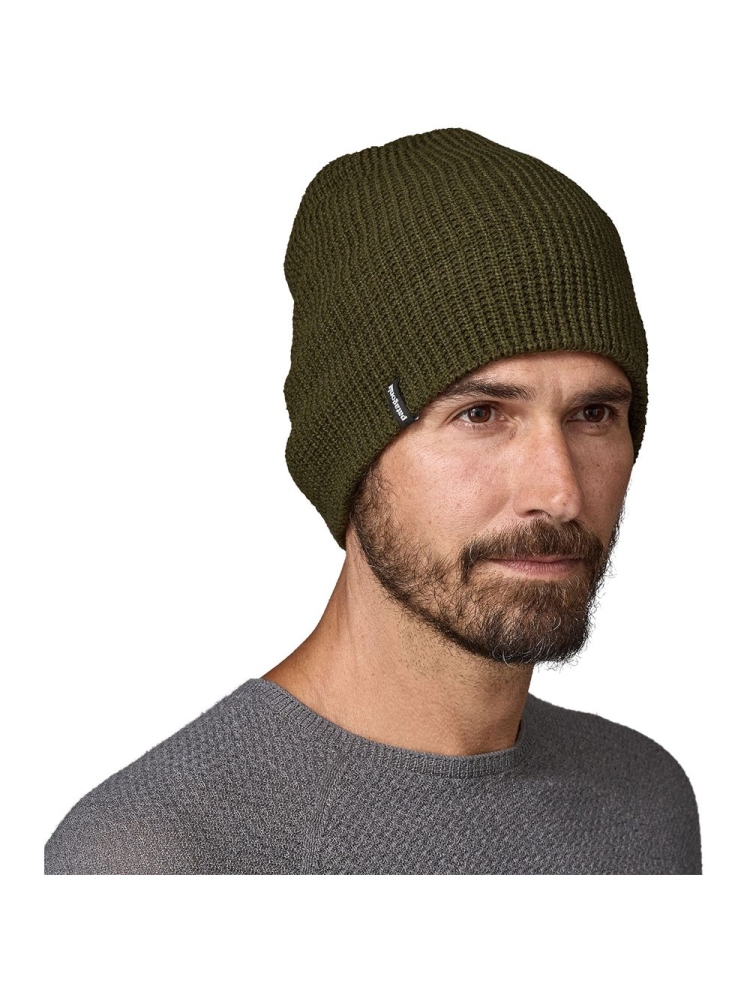 Patagonia Snowdrifter Beanie Pine Needle Green 33385-PNGR kleding accessoires online bestellen bij Kathmandu Outdoor & Travel