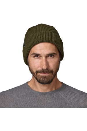 Patagonia Snowdrifter Beanie Pine Needle Green 33385-PNGR kleding accessoires online bestellen bij Kathmandu Outdoor & Travel