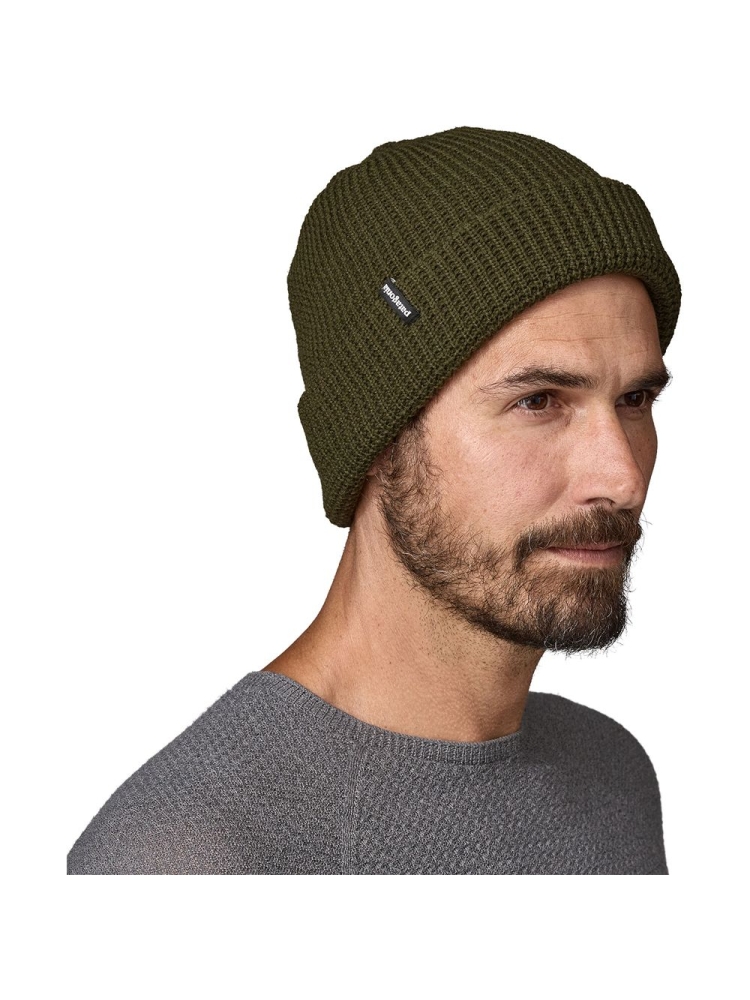 Patagonia Snowdrifter Beanie Pine Needle Green 33385-PNGR kleding accessoires online bestellen bij Kathmandu Outdoor & Travel