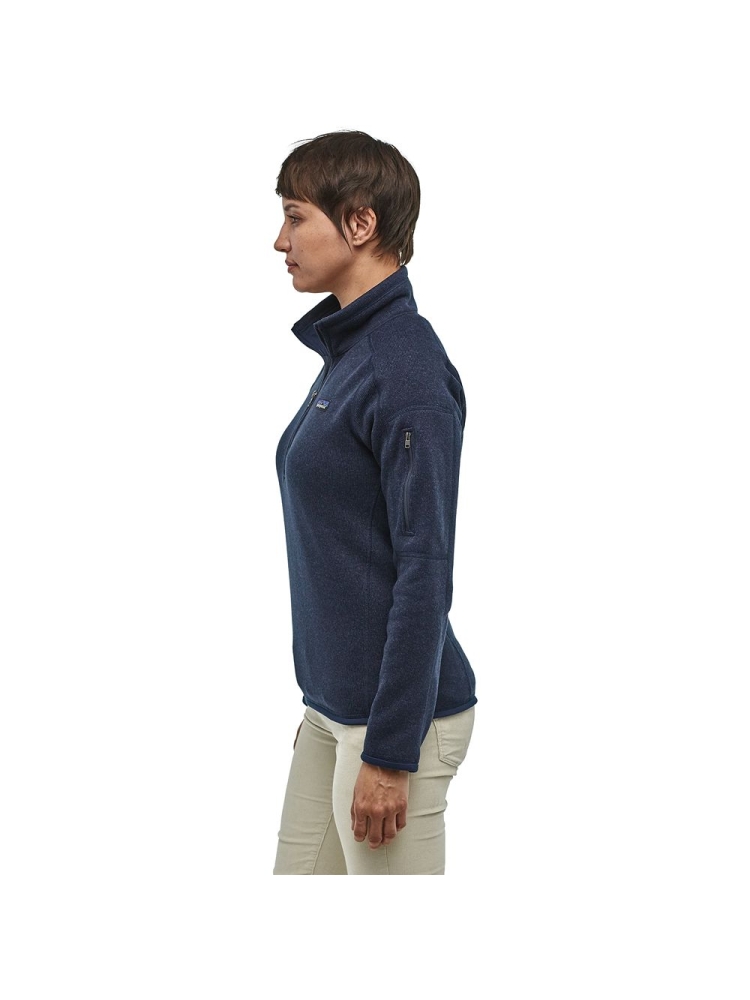 Patagonia Better Sweater 1/4 Zip Women's New Navy 25618-NENA fleeces en truien online bestellen bij Kathmandu Outdoor & Travel