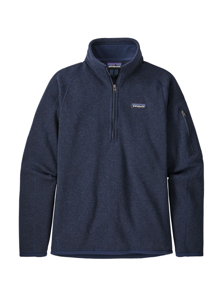 Patagonia Better Sweater 1/4 Zip Women's New Navy 25618-NENA fleeces en truien online bestellen bij Kathmandu Outdoor & Travel