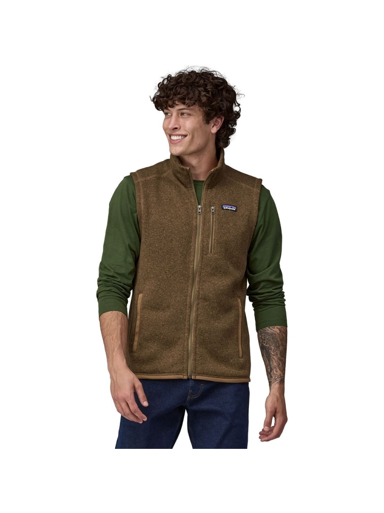 Patagonia Better Sweater Vest Coriander Brown 25882-COI jassen online bestellen bij Kathmandu Outdoor & Travel