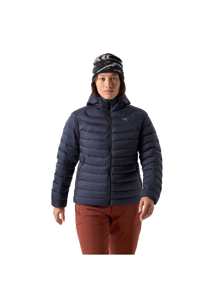 Arc'teryx Cerium Hoody Women's Black Sapphire 9288-Black Sapphire jassen online bestellen bij Kathmandu Outdoor & Travel