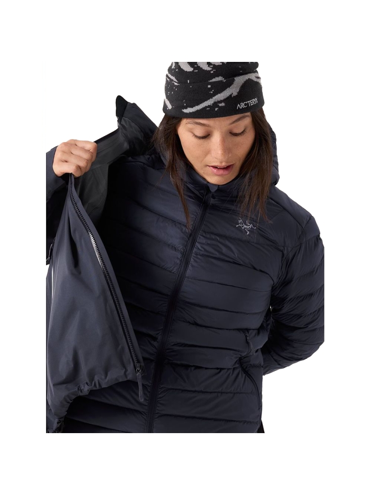 Arc'teryx Cerium Hoody Women's Black Sapphire 9288-Black Sapphire jassen online bestellen bij Kathmandu Outdoor & Travel