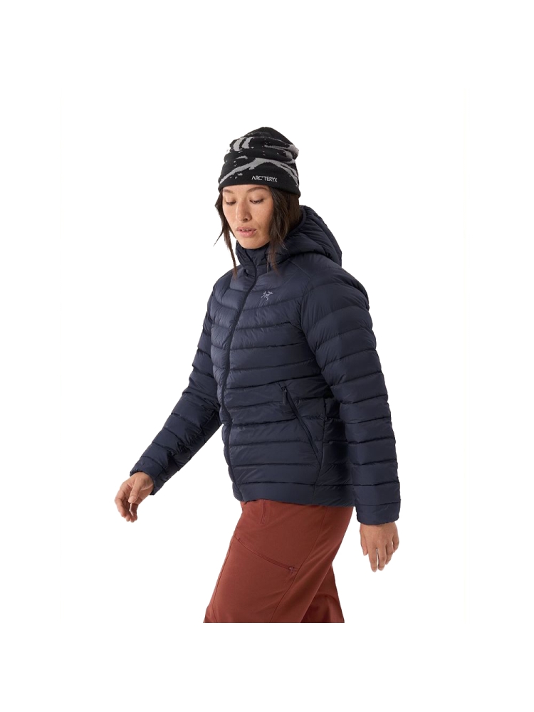 Arc'teryx Cerium Hoody Women's Black Sapphire 9288-Black Sapphire jassen online bestellen bij Kathmandu Outdoor & Travel