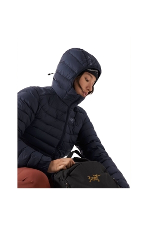 Arc'teryx Cerium Hoody Women's Black Sapphire 9288-Black Sapphire jassen online bestellen bij Kathmandu Outdoor & Travel