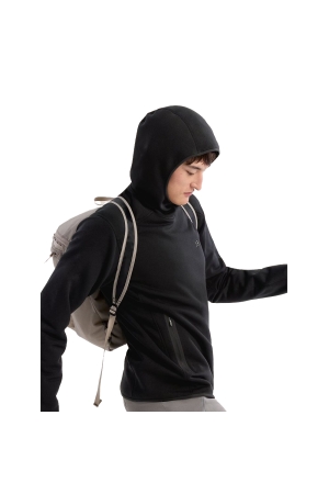 Arc'teryx Kyanite Pullover Hoody Black 8444-002291 fleeces en truien online bestellen bij Kathmandu Outdoor & Travel