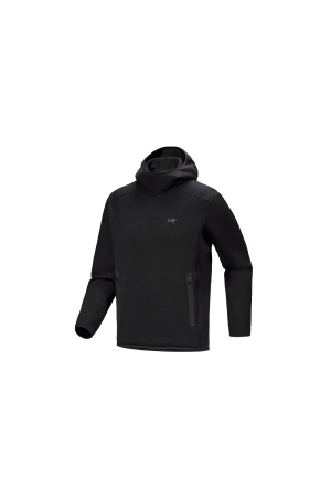 Arc'teryx Kyanite Pullover Hoody Black 8444-002291 fleeces en truien online bestellen bij Kathmandu Outdoor & Travel