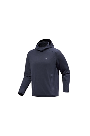 Arc'teryx Kyanite Pullover Hoody Black Sapphire 8444-001280 fleeces en truien online bestellen bij Kathmandu Outdoor & Travel