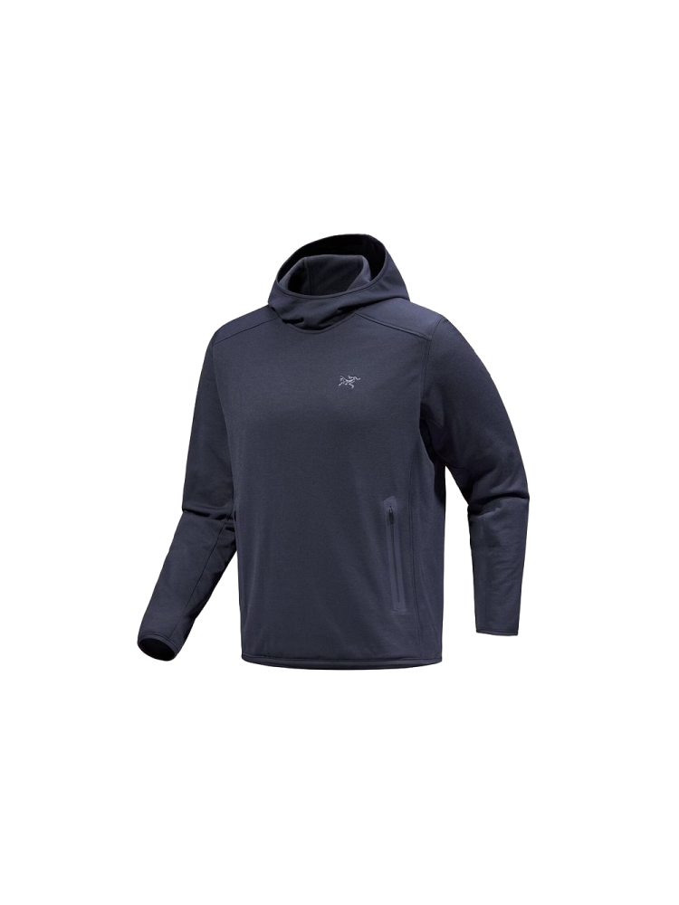 Arc'teryx Kyanite Pullover Hoody Black Sapphire 8444-001280 fleeces en truien online bestellen bij Kathmandu Outdoor & Travel