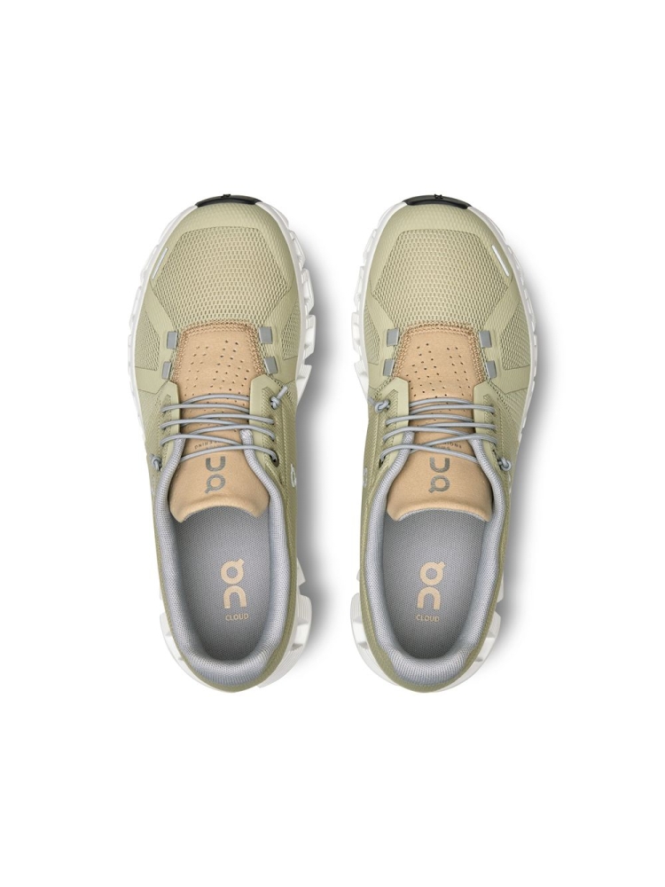 On-running Cloud 5 Women's Haze|Sand 59.98154 wandelschoenen dames online bestellen bij Kathmandu Outdoor & Travel