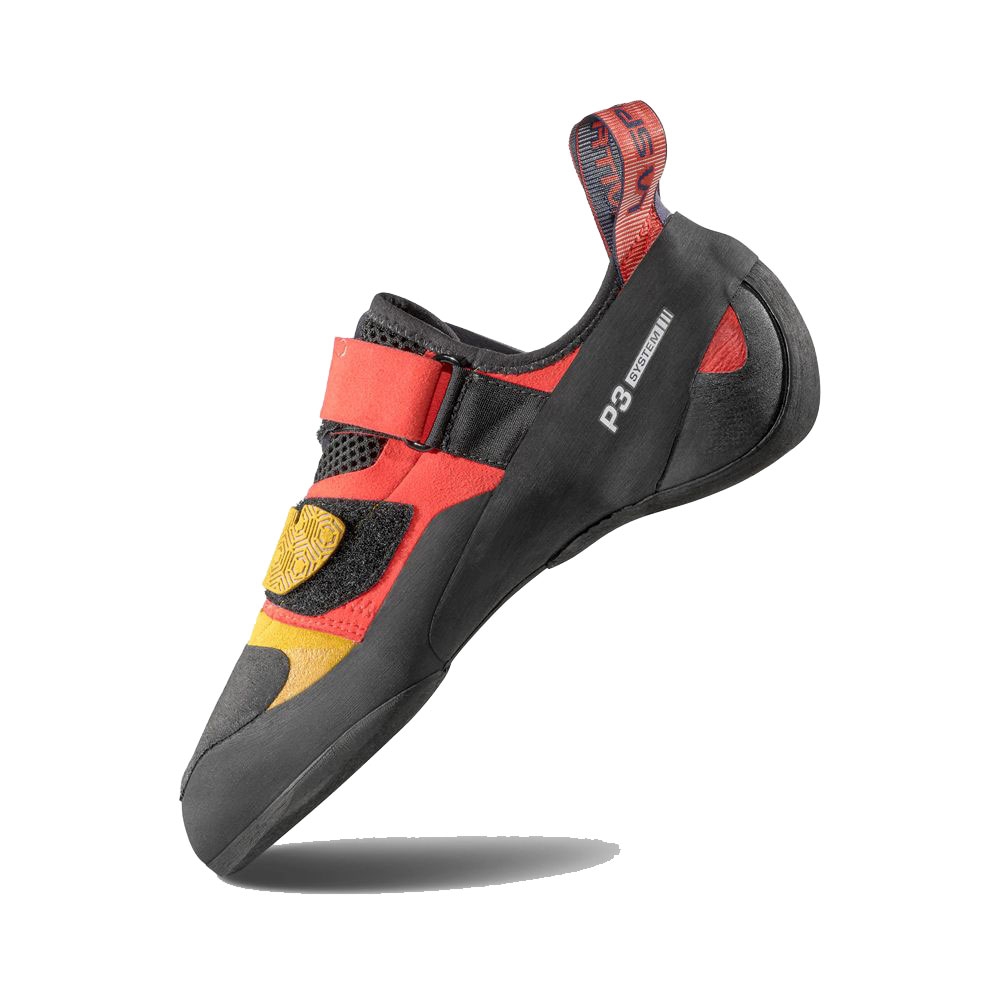 La Sportiva La Sportiva Kubo ZFCS024E32R24 klimschoenen La Sportiva Kubo Savana / Mountain Red ZFCS024E32R24 klimschoenen online bestellen bij Kathmandu Outdoor & Travel