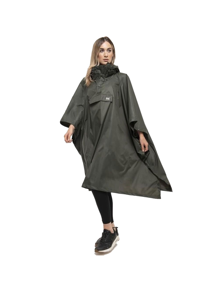 Mac in a Sac Mac Poncho Khaki/Green MP-Khaki/Green reisaccessoires online bestellen bij Kathmandu Outdoor & Travel