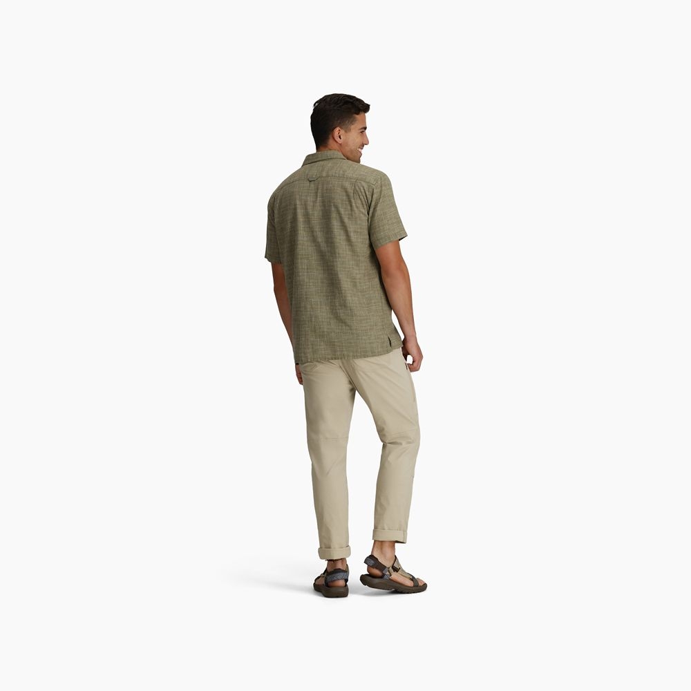Royal Robbins Royal Robbins Hempline Spaced S/S Y721021-255 shirts en tops Royal Robbins Hempline Spaced S/S Fiddlehead Y721021-255 shirts en tops online bestellen bij Kathmandu Outdoor & Travel