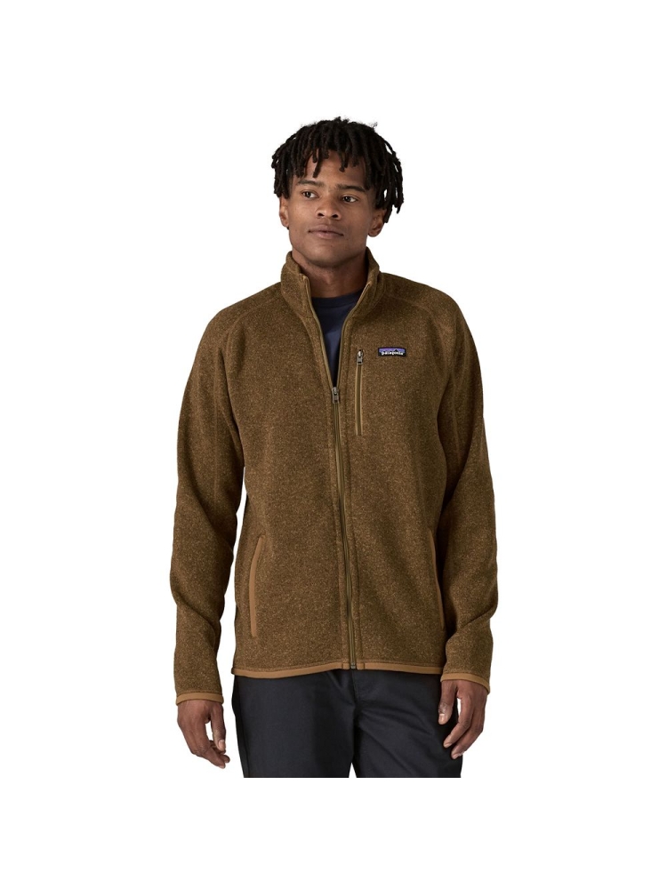 Patagonia Better Sweater Jacket Coriander Brown 25528-COI fleeces en truien online bestellen bij Kathmandu Outdoor & Travel