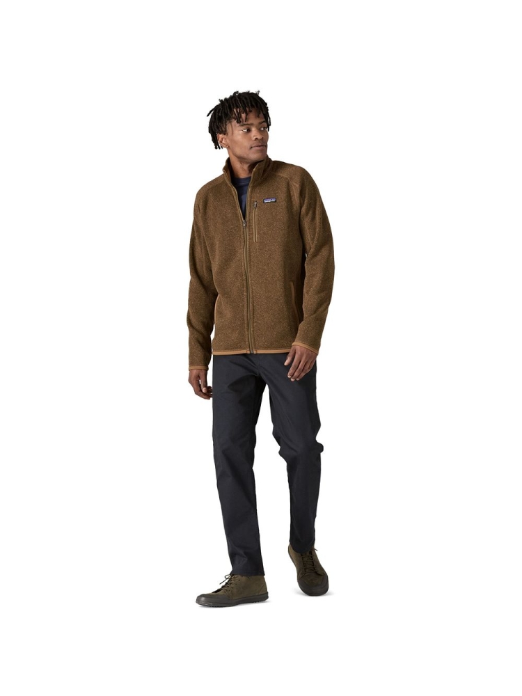 Patagonia Better Sweater Jacket Coriander Brown 25528-COI fleeces en truien online bestellen bij Kathmandu Outdoor & Travel