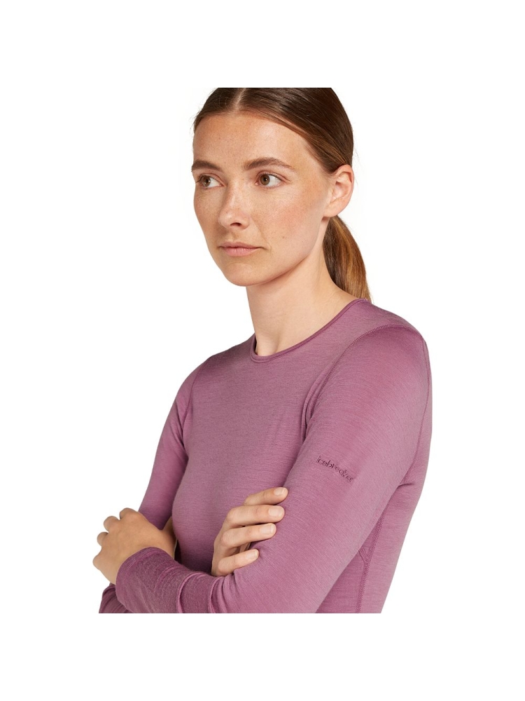 Icebreaker 200 Oasis LS Crewe Women's Deco IB104375-02V1 shirts en tops online bestellen bij Kathmandu Outdoor & Travel