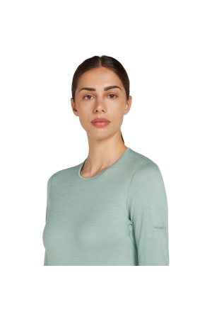 Icebreaker 200 Oasis LS Crewe Women's Moss IB104375-01G1 shirts en tops online bestellen bij Kathmandu Outdoor & Travel