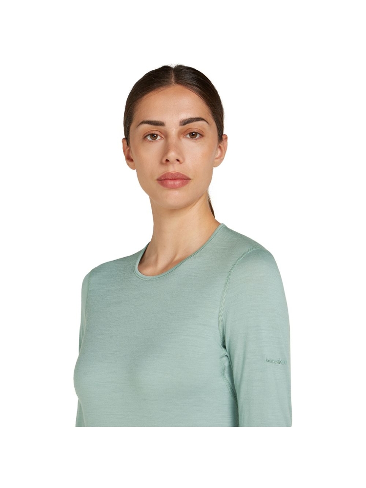 Icebreaker 200 Oasis LS Crewe Women's Moss IB104375-01G1 shirts en tops online bestellen bij Kathmandu Outdoor & Travel