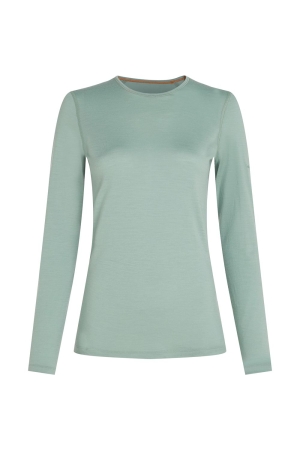 Icebreaker 200 Oasis LS Crewe Women's Moss IB104375-01G1 shirts en tops online bestellen bij Kathmandu Outdoor & Travel