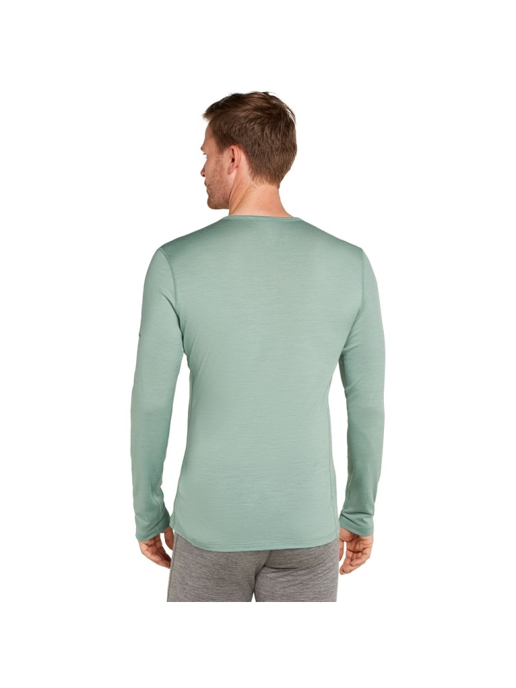 Icebreaker 200 Oasis LS Crewe Moss IB104365-01G1 shirts en tops online bestellen bij Kathmandu Outdoor & Travel