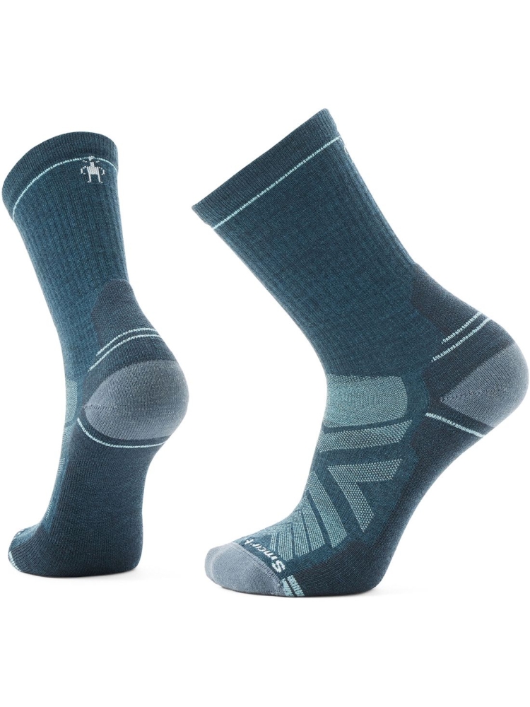 Smartwool Hike Light Cushion Crew Socks Hike  Twilight/Pewter SW001614P321 sokken online bestellen bij Kathmandu Outdoor & Travel