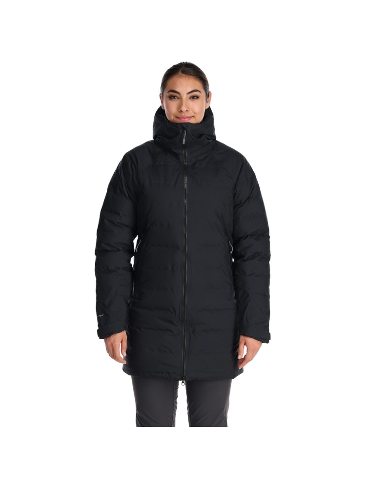 Rab Valiance Parka Women's Black QDB-51-BLK jassen online bestellen bij Kathmandu Outdoor & Travel