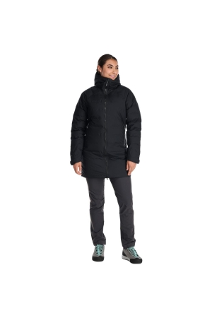 Rab Valiance Parka Women's Black QDB-51-BLK jassen online bestellen bij Kathmandu Outdoor & Travel