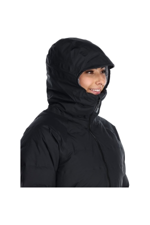 Rab Valiance Parka Women's Black QDB-51-BLK jassen online bestellen bij Kathmandu Outdoor & Travel