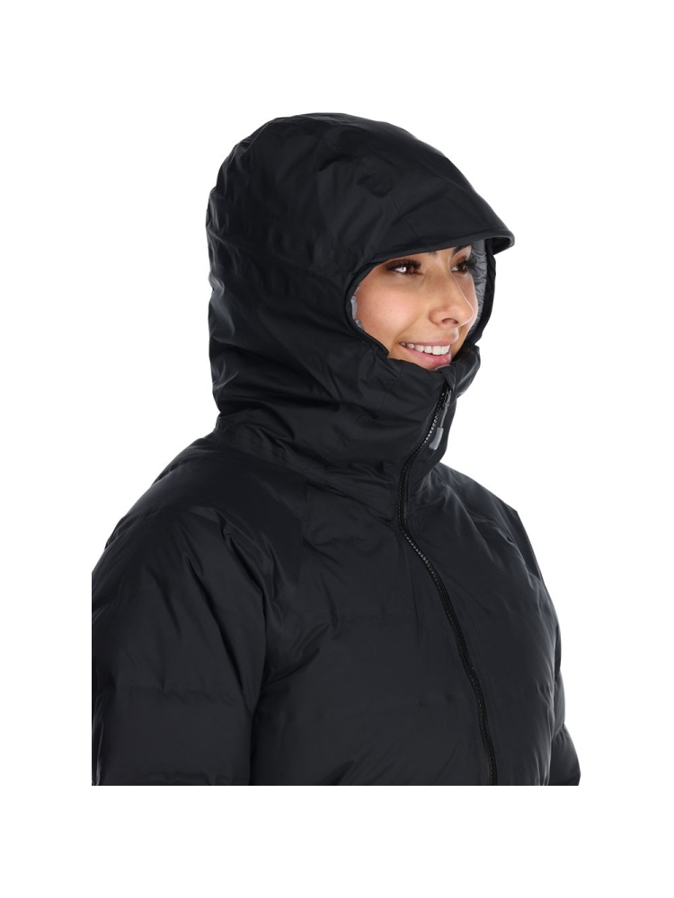 Rab Valiance Parka Women's Black QDB-51-BLK jassen online bestellen bij Kathmandu Outdoor & Travel