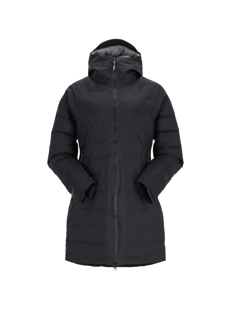 Rab Valiance Parka Women's Black QDB-51-BLK jassen online bestellen bij Kathmandu Outdoor & Travel