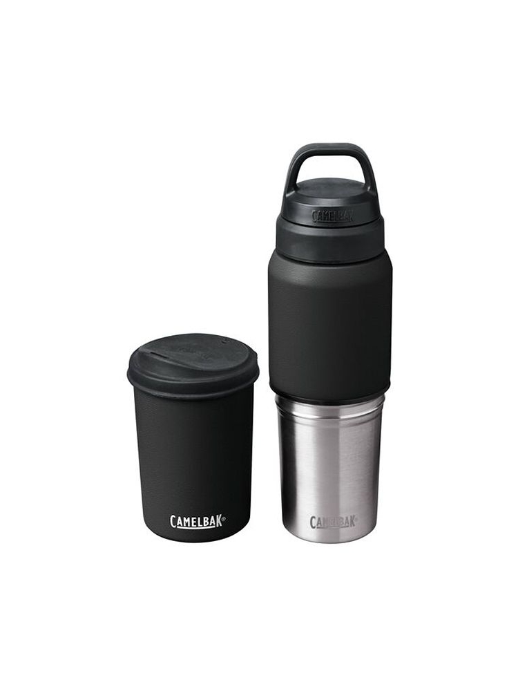 Camelbak Multibev Vacuum Insul 0,5 L / 0,35 L Black/Black CB2412001051 drinkflessen en thermosflessen online bestellen bij Kathmandu Outdoor & Travel