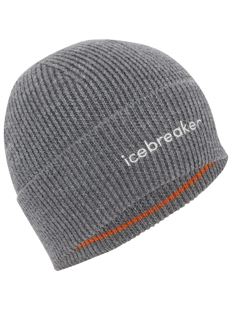 Icebreaker Merino All Day Toque Beanie Gritstone Heather IB0A573J013-1001 kleding accessoires online bestellen bij Kathmandu Outdoor & Travel